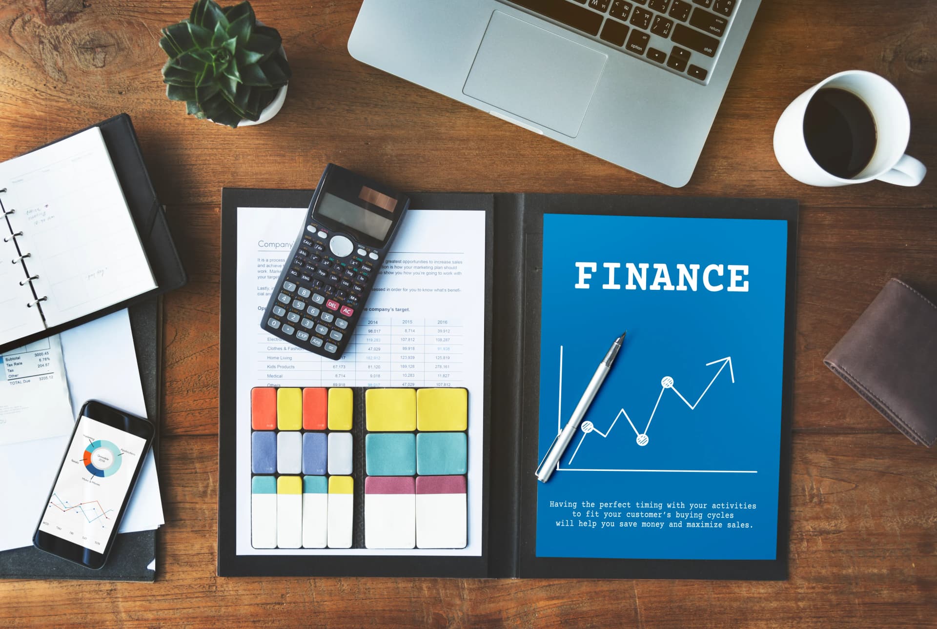 AI-driven financial analytics dashboard
